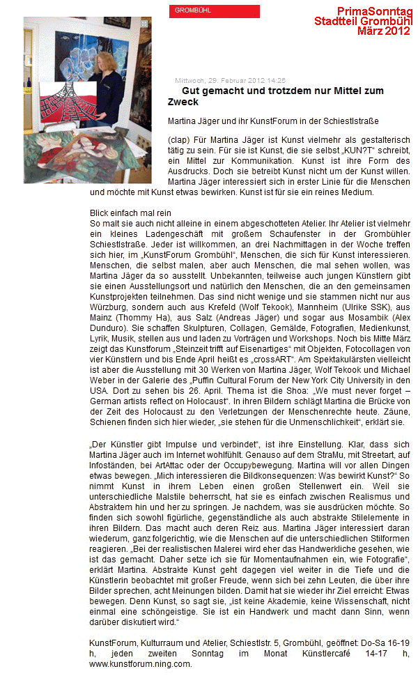 ueber Martina Jaeger